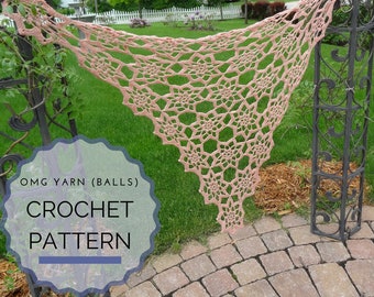 Crochet Pattern | Earth Shawl | PATTERN ONLY | Shawl | Neck Warmer | Scarf | Shawlette | Wrap | Accessories | Lace | Crochet Motif