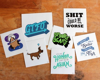 3x3" Sticker 4-Pack