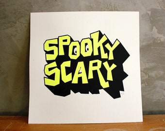 Spooky Halloween Poster – Spooky Scary