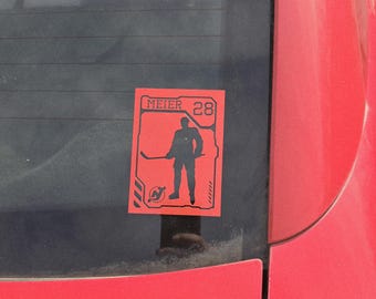 Calcomanía de tarjeta coleccionable