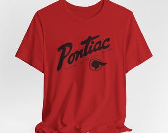 Vintage Pontiac Graphic Tee - Retro Car Enthusiast Apparel