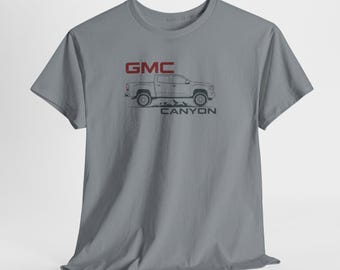 GMC Canyon truck tee | Truck Outline Graphic T-Shirt