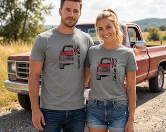 Chevy Square Body Truck T-Shirt | Vintage Pickup Illustration