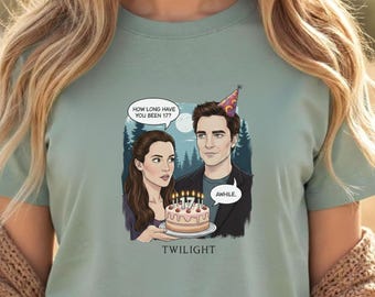 Twilight Birthday T-Shirt | Edward & Bella Graphic Tee