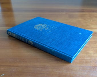 1936 A. E. Housman More Poems – Vintage Poetry Hardcover – Blue Cloth Knopf Edition – Literary Shelf Decor