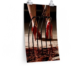 Candy Girl Horror Dark Art Poster - NikytaGaia Photography