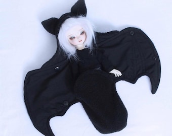 1/6 YOSD ソリッドブラックバットラップ ボールジョイントドール BJD用