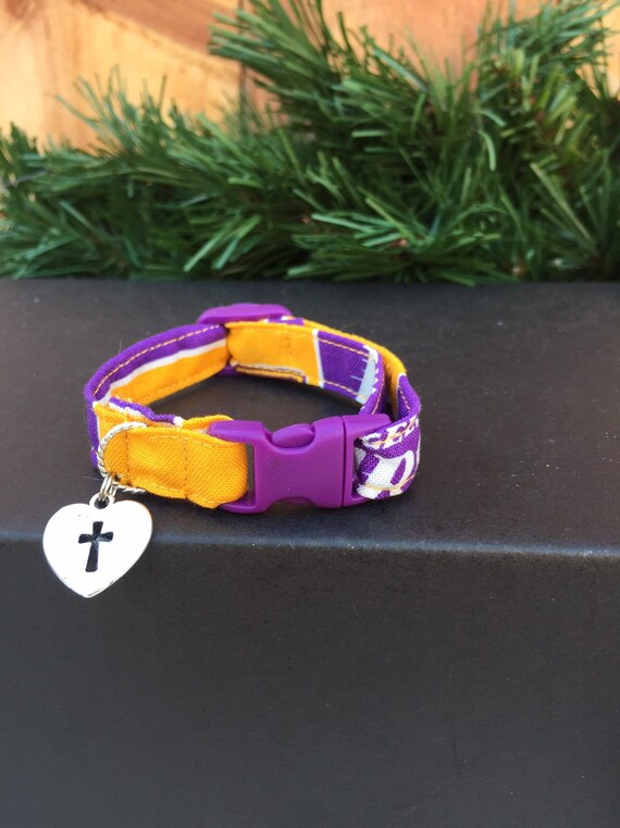 lakers cat collar