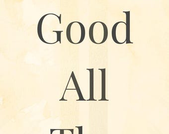 God Is Good All The Time – Bookmark | Inspirational Scripture (Digital Download PDF)
