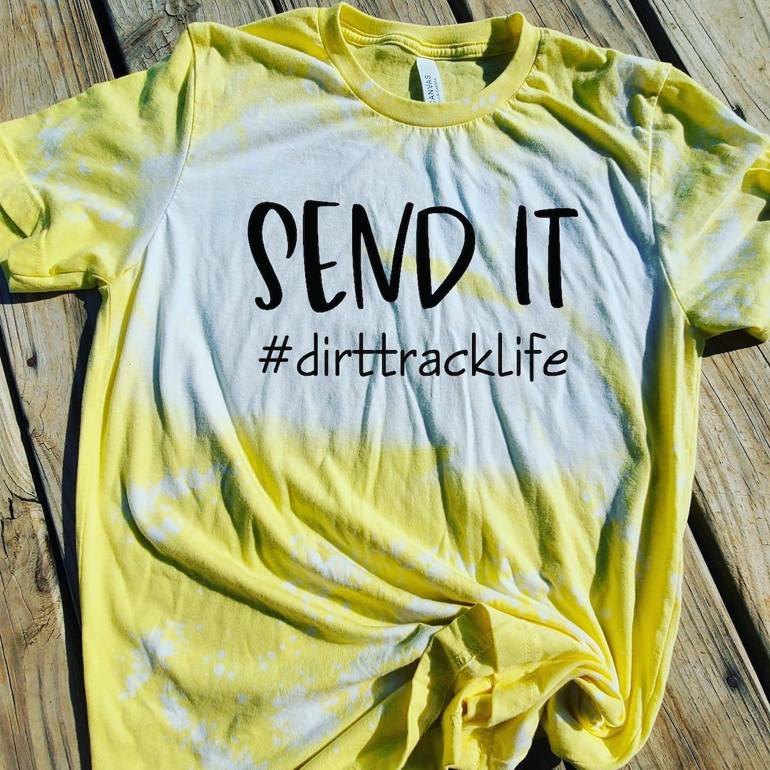 Send It Dirt Track Race Track Shirt Girls Shirt Dirt Etsy