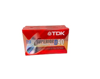 Casetes en blanco con polarización normal TDK D90 (3)