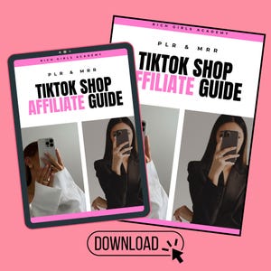 TikTok Shop Affiliate Beginner's Guide - Step-by-Step eBook to Starting Your Creator Journey, Finding Viral Products & Earning Commissions