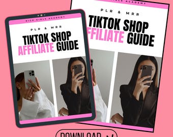 TikTok Shop Affiliate Beginner's Guide - Step-by-Step eBook to Starting Your Creator Journey, Finding Viral Products & Earning Commissions
