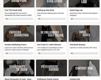 Faceless Instagram Quote Page Course | Digital Marketing Bundle | Make Money with Quotes | Passive Income Guide | Content Creator Kit