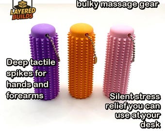 Pain Roller: Stress and Anxiety Reduction Stim | High-Input Acupressure Roller | Pain Management Tool