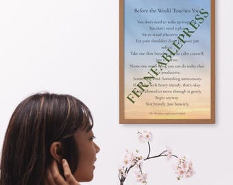 A Soft Place to Land Printable Bundle | Gentle Regulation Pages for Overwhelm & Rest