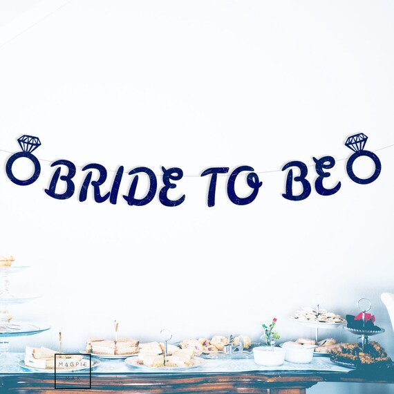 Bride To Be Bride Banner Word Banner Travel Theme Bridal Etsy
