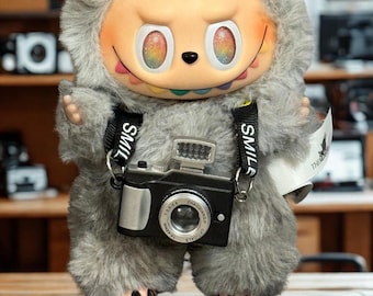 Custom ID Big Into Energy Bunny Monster Doll – with Camera Accessory