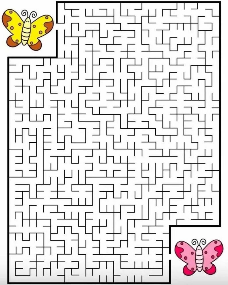 40 Page Printable Mazes for Kids - Printable Puzzles for Kids