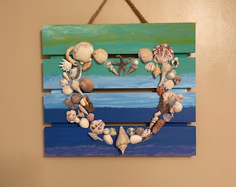 Sea shell wall decor