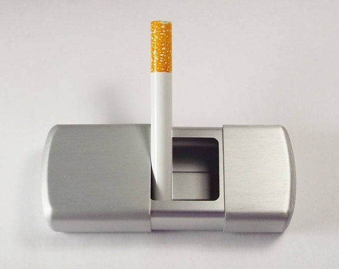 Personalized Portable Pocket Ashtray Custom Engraved Satin Etsy