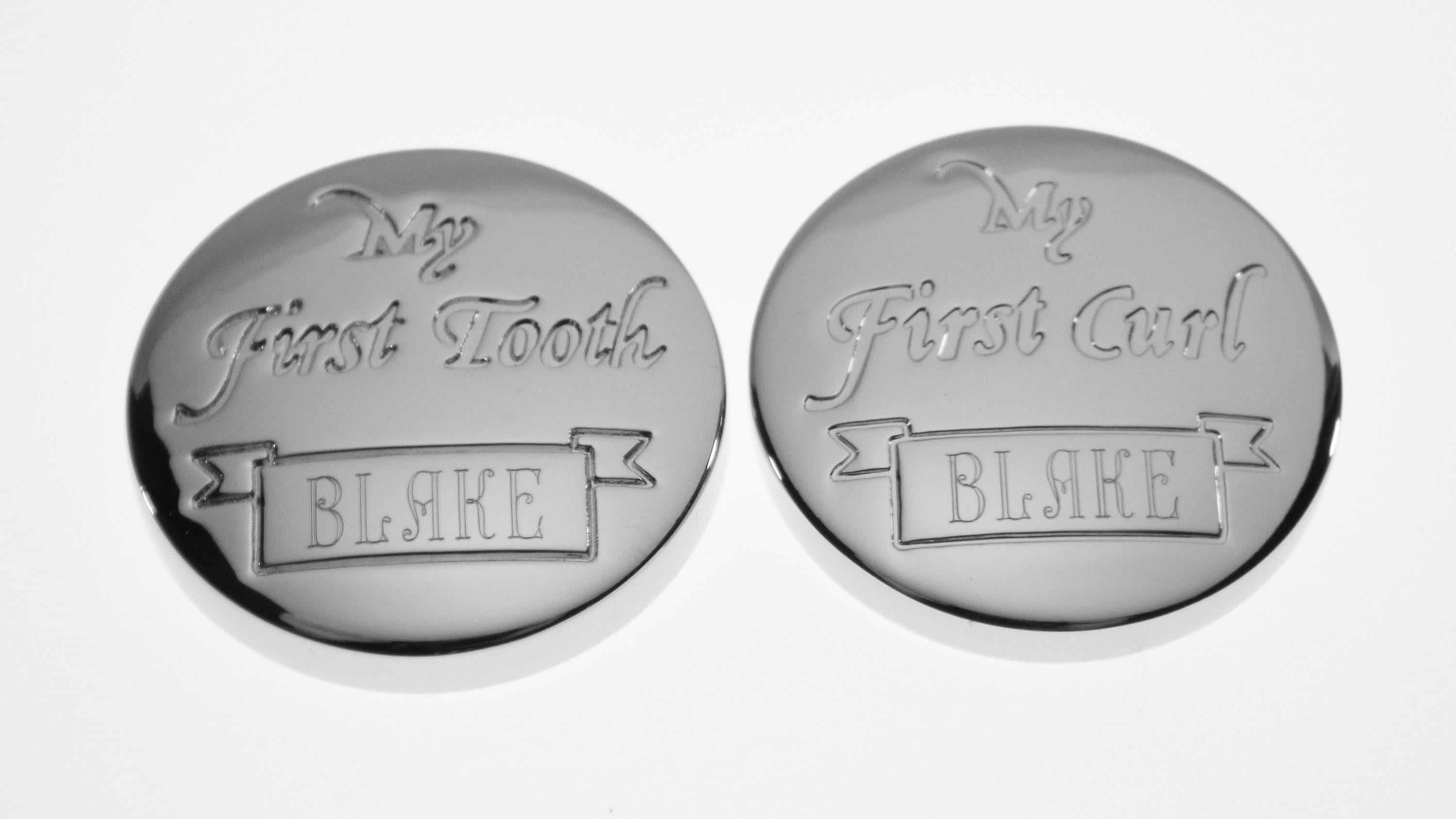 Personalized Baby Keepsake Boxes Custom Engraved First Curl Etsy Canada