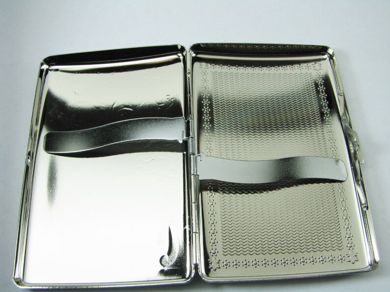 Custom Engraved Personalized Double Sided 100s Cigarette Case With ...