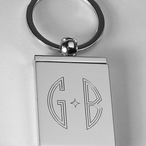 Personalized Photo Keychain Silver - Etsy