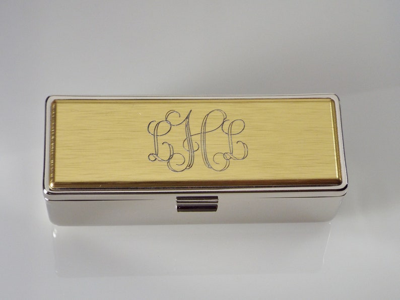 Engraved Lipstick Case Personalized Custom Single Lipstick Etsy