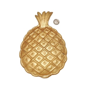 Vintage Brass Plated, Small Pineapple Bowl