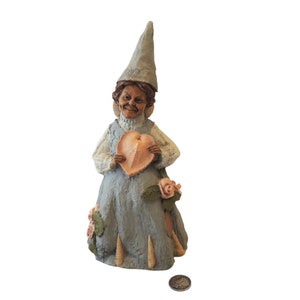 Tom Clark Gnome Figurine, Dee Lovely, Valentine and Shell Motif