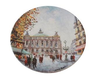Vintage Louis Dali Collector Porcelain Plate of, L' Opera, Limoges France