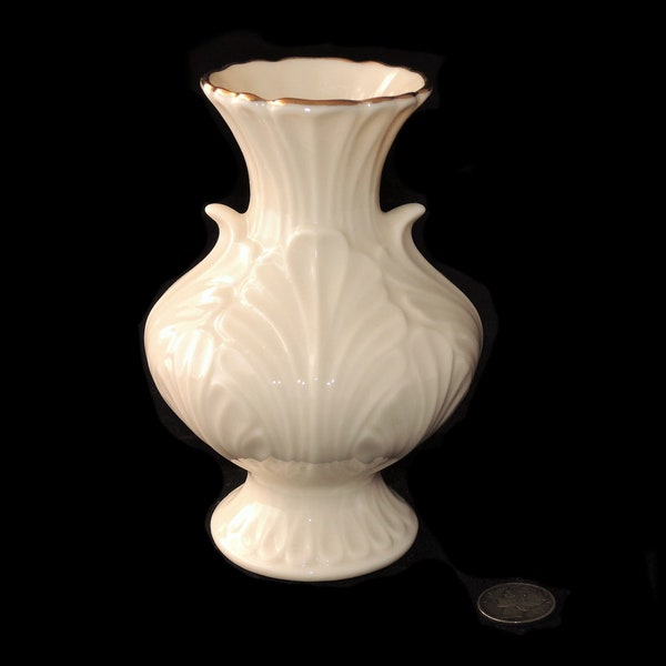 Lenox Vase Gold Trim Etsy