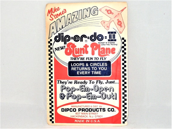vintage toy plane that flies in circles