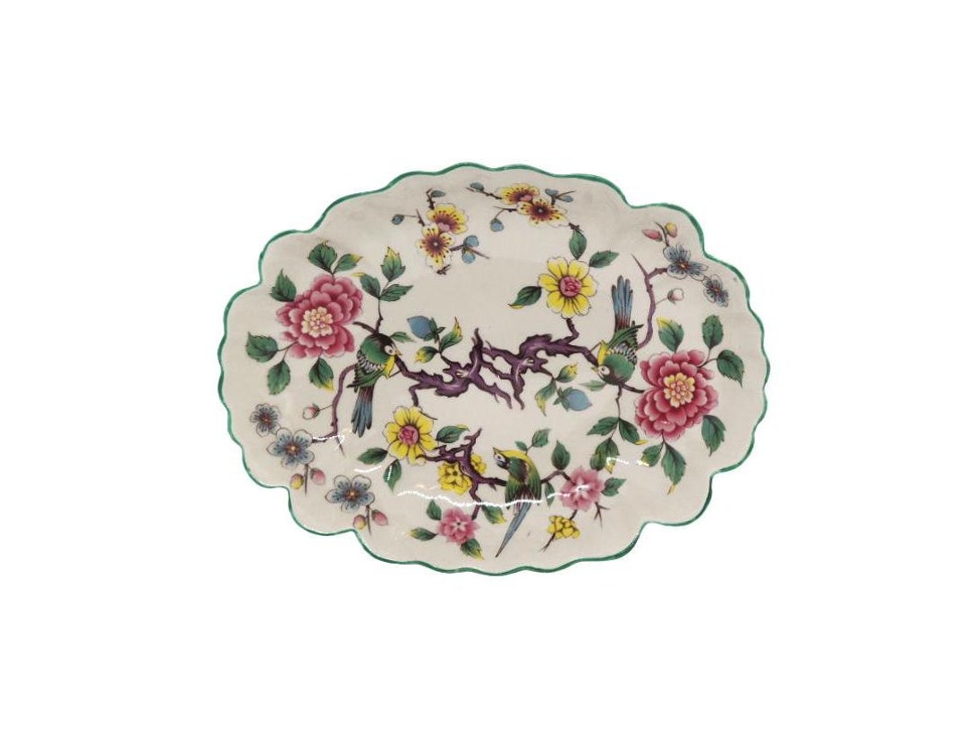 Vintage Old Foley, James Kent LTD, Staffordshire England Dish, in