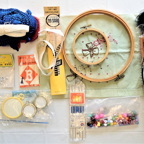 Sewing Notions Lot Etsy