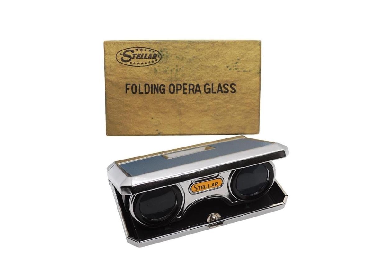 Vintage Stellar Folding Opera Glasses or Binoculars,