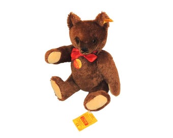 * vintage steiff ୨୧ * もも色リボンの ウサちゃん Rare STEIFF 2006 Queen Elizabeth the 2nd 80th Birthday