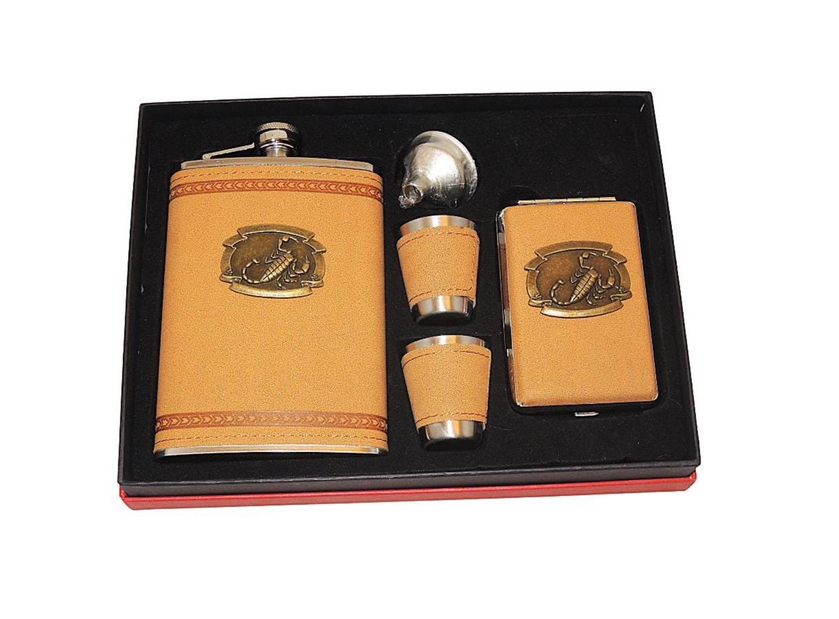 Flask With Cigarettes