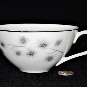 Vintage Mid Century, Creative Fine China, Starburst Pattern Number 1014, Teacup