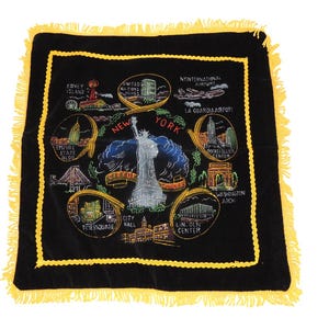 Vintage New York City Souvenir Pillowcase