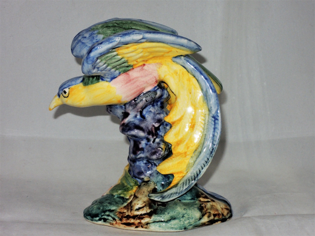 Stangle Stangle Pottery Figurine, Audubon Bird of Paradise 5408 - Etsy