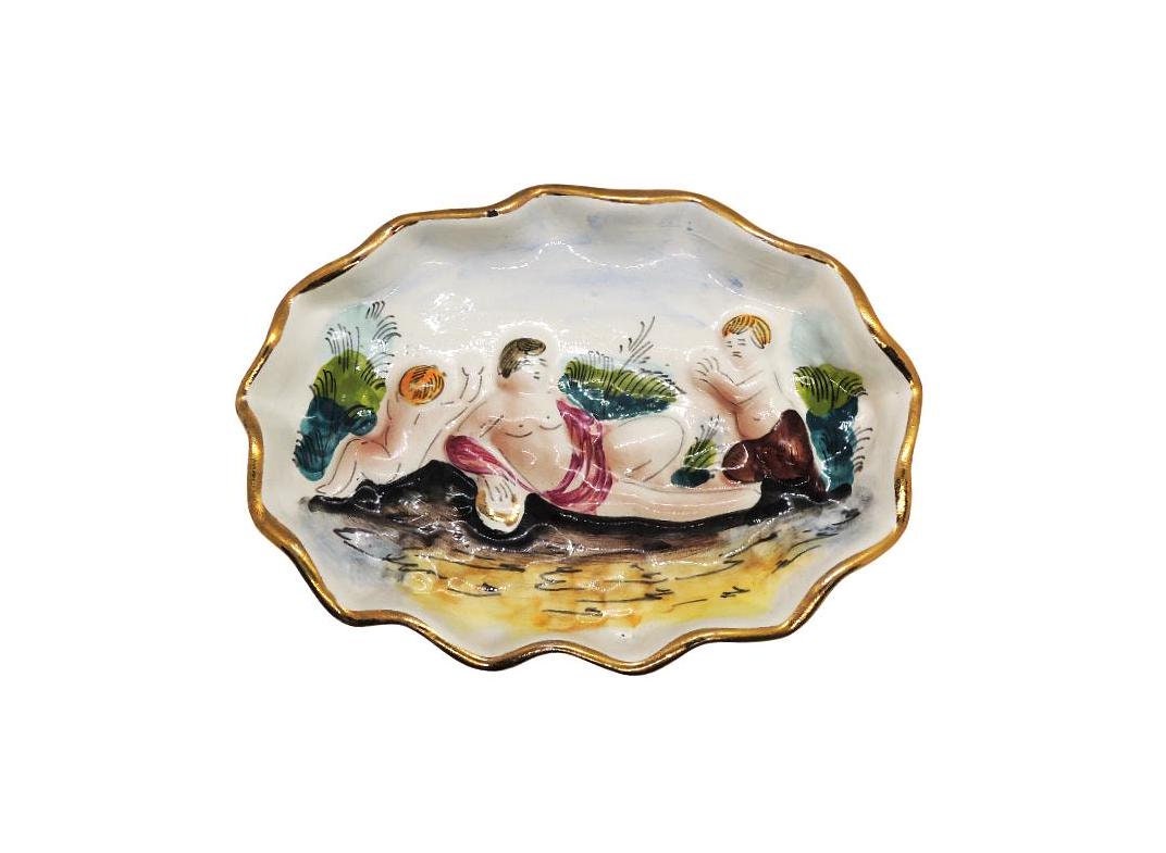 Capodimonte Ashtray - Etsy