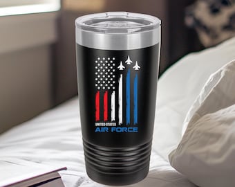 Custom Air Force Tumbler: Patriotic Veteran Gift