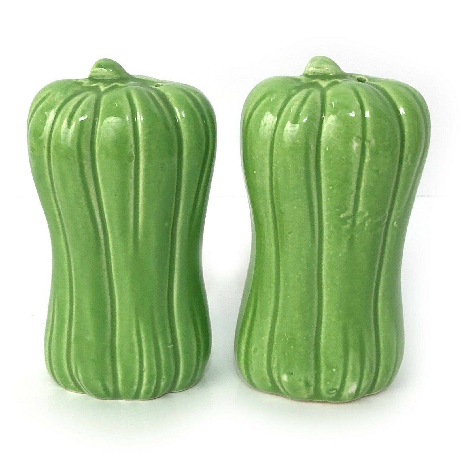 VINTAGE 4.5 Vegetable Salt and Pepper Shakers MADE in Etsy