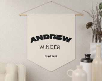 Custom Name Pennant Banner | Nursery Room Decor
