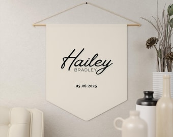 Custom Name Pennant Banner | Nursery Room Decor