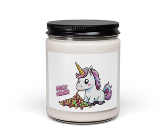 ¡Molly Crank! Vela de soja con aroma a unicornio mágico
