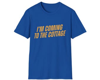 Camiseta "Voy a la cabaña" / Camiseta del espectáculo de hockey gay