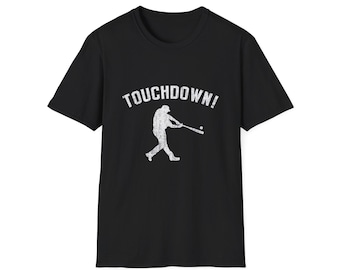 Camiseta deportiva unisex divertida, camiseta de béisbol y fútbol, regalo para fanáticos del deporte.
